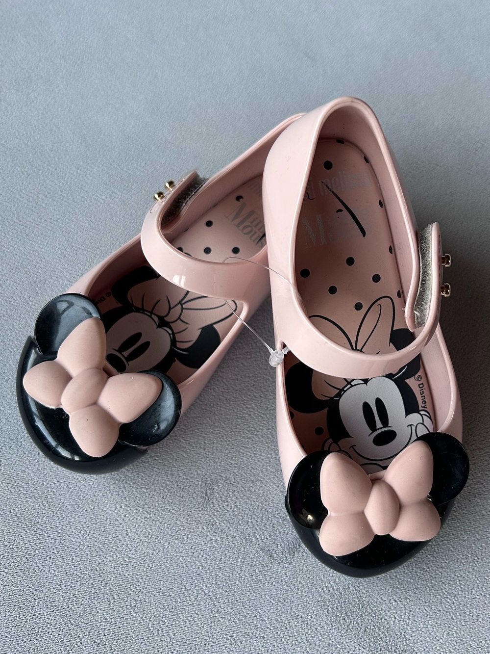Mini Melissa x Disney ~ Minnie Mouse Ultragirl Jelly Shoes ~ Toddler Size 8